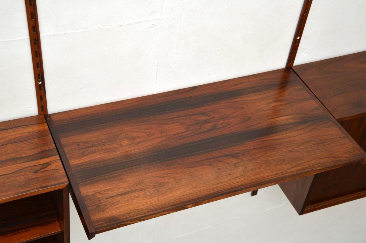 Danish Vintage Wall Mounting Shelving System by Kai Kristiansen im Angebot 2