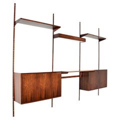 Danish Vintage Wall Mounting Shelving System by Kai Kristiansen Danish Vintage Wall Mounting Shelving System by Kai Kristiansen