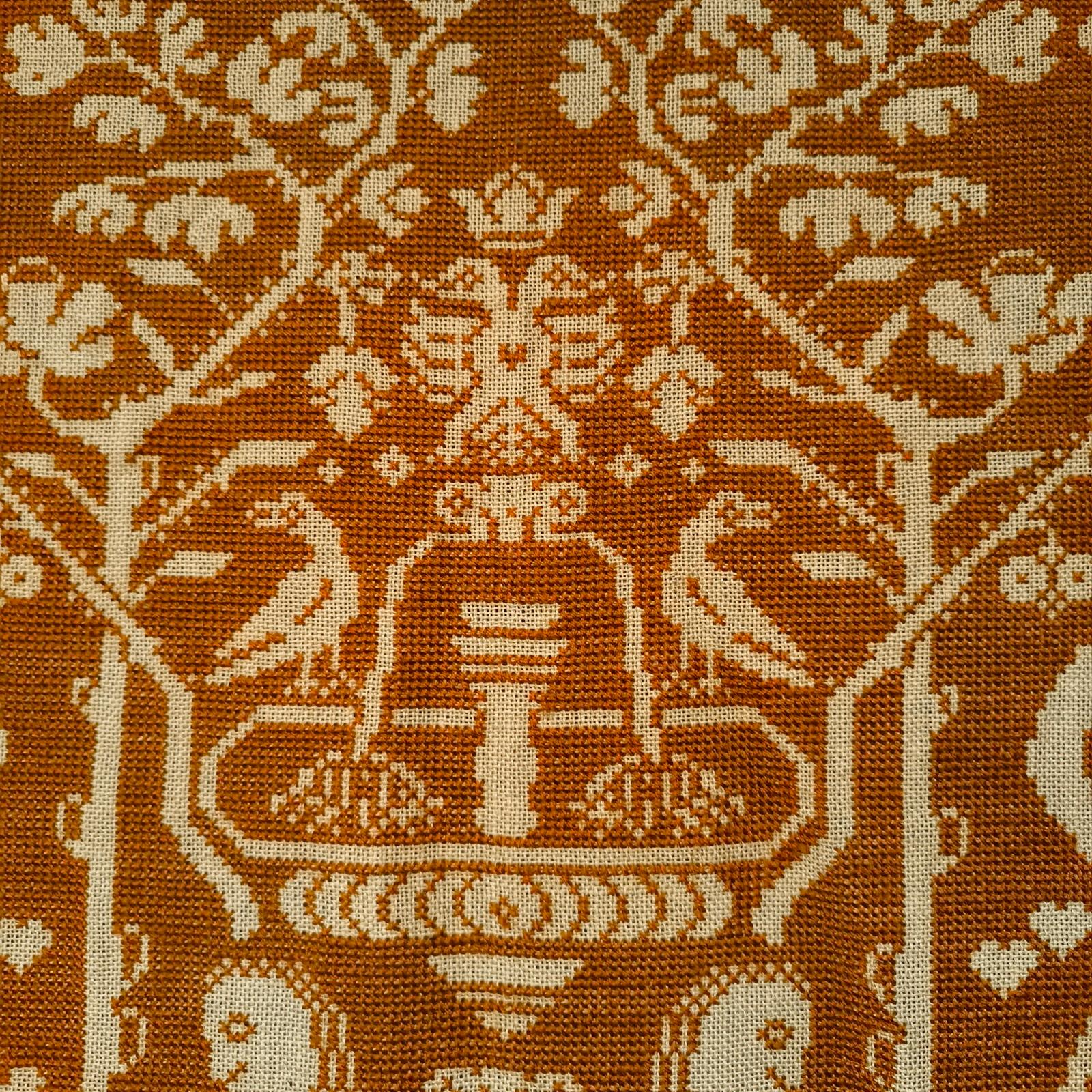 Danish Vintage Wall tapestry - Pyramus and Thisbe, Design Kåre Lindelof Jensen For Sale 1