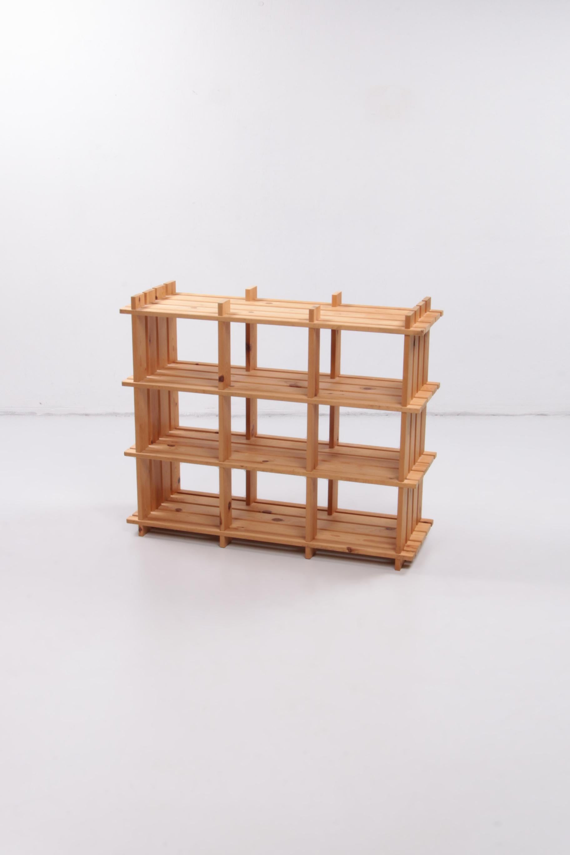 Danish Vintage wall unit made of wood, 1960s.


We came across this on one of our trips in Denmark. A nice rack that can be used in different ways.

Upright as a cabinet with shelves and crosswise as a low TV unit. The perfect addition for all