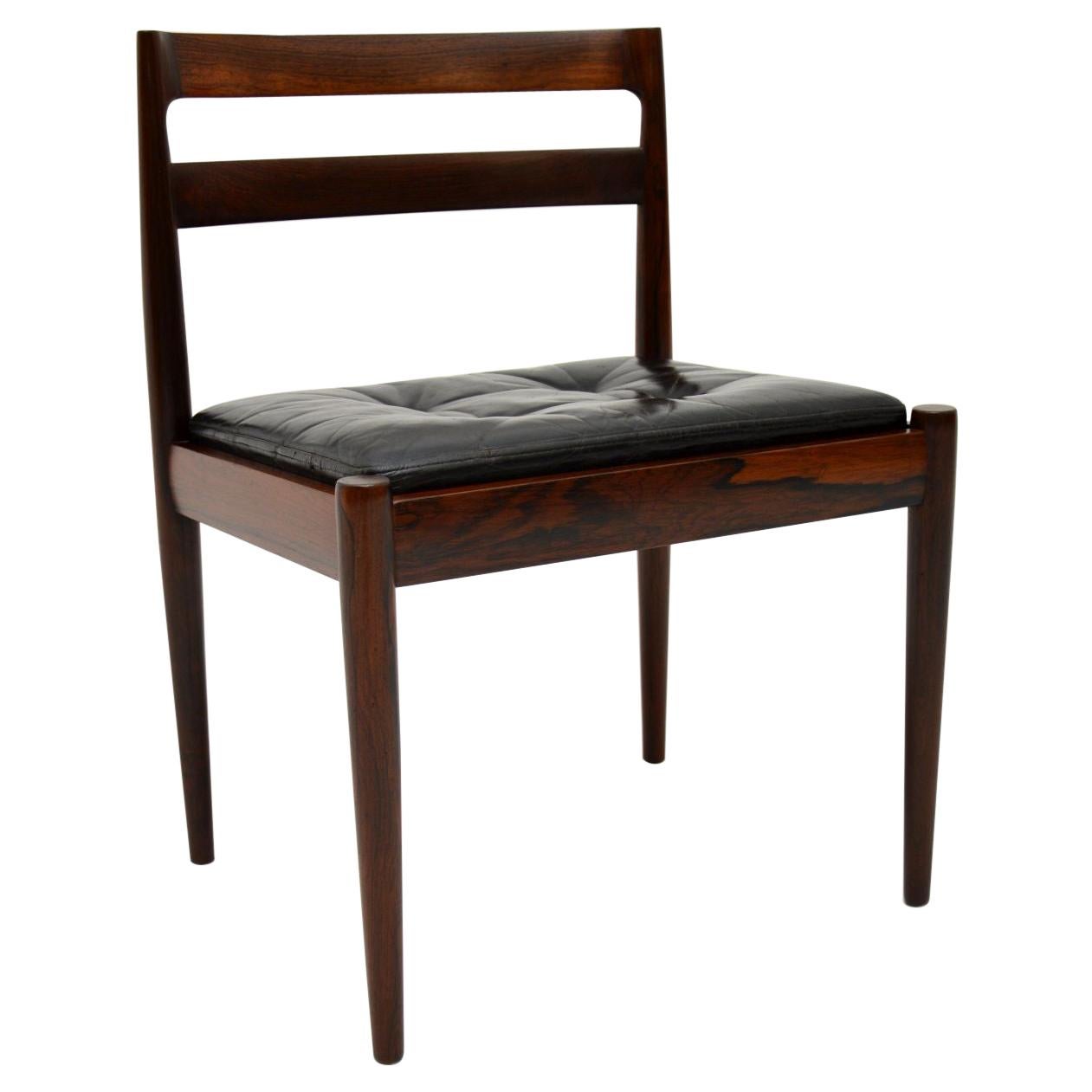 Danish Occasional Chair by Kai Kristiansen at 1stDibs