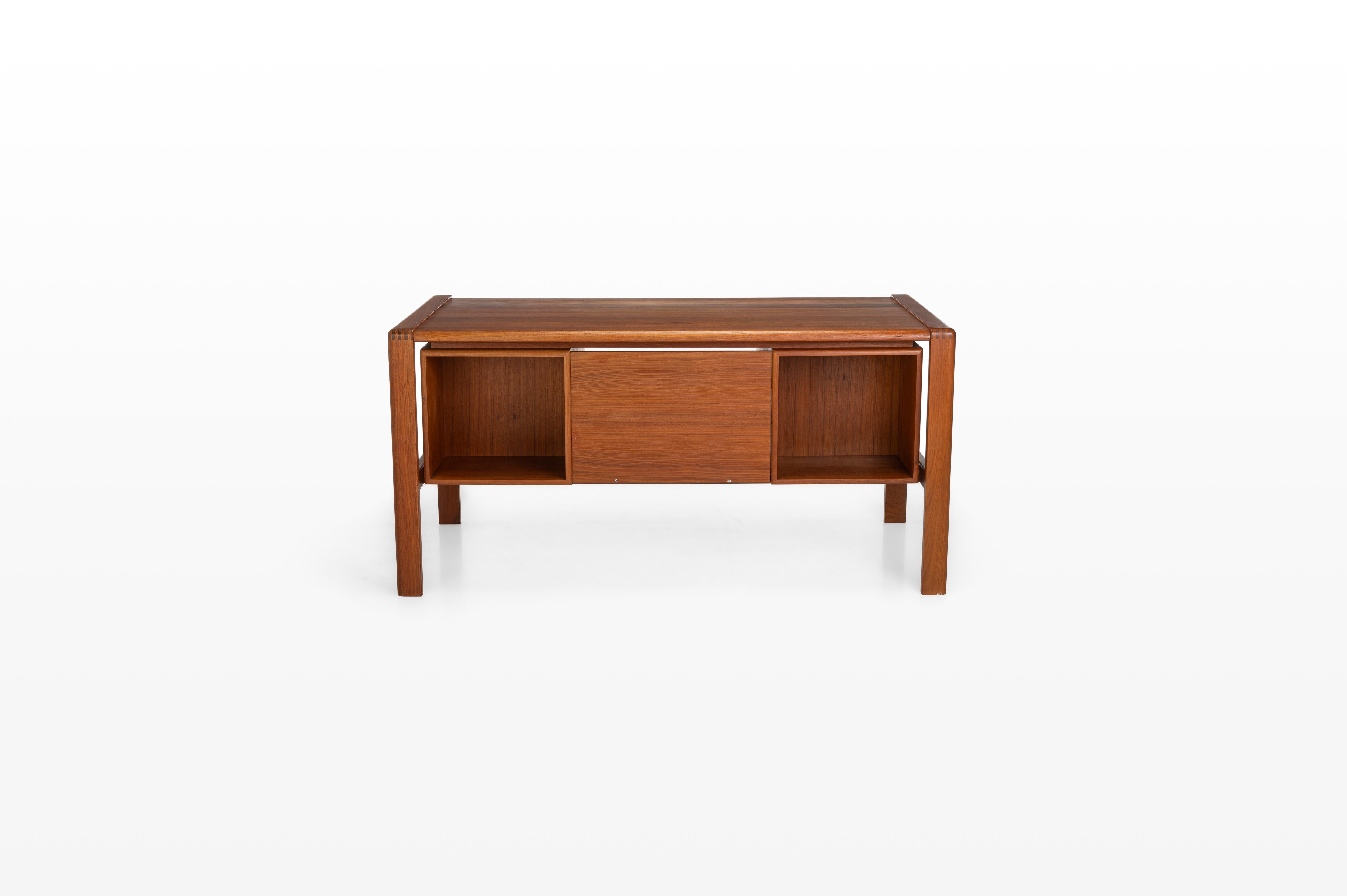 Scandinavian Modern Danish vintage writing desk by H.P. Hansen, Denmark 1960s