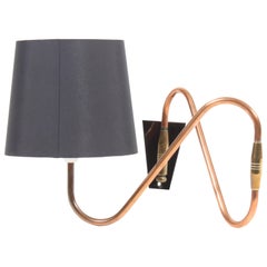 Danish Wall lamp in brass