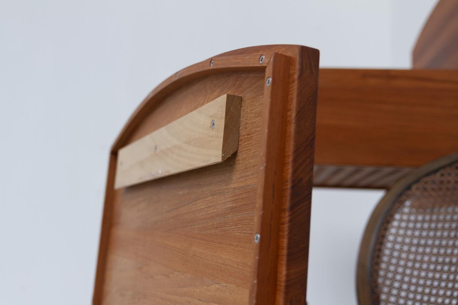 Danish Wall Mounted Bedside Tables in Solid Teak by Trip Trap, 1980s. Set of 2. For Sale 10