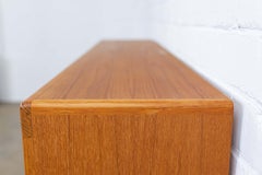 Danish Wall Mounted Sideboard in Teak by CFC Silkeborg