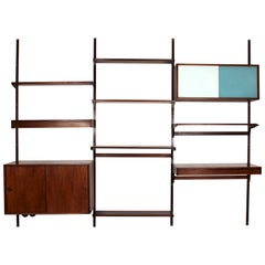 Danish Wall Unit by Kai Kristiansen for Feldballes Møbelfabrik, 1960s