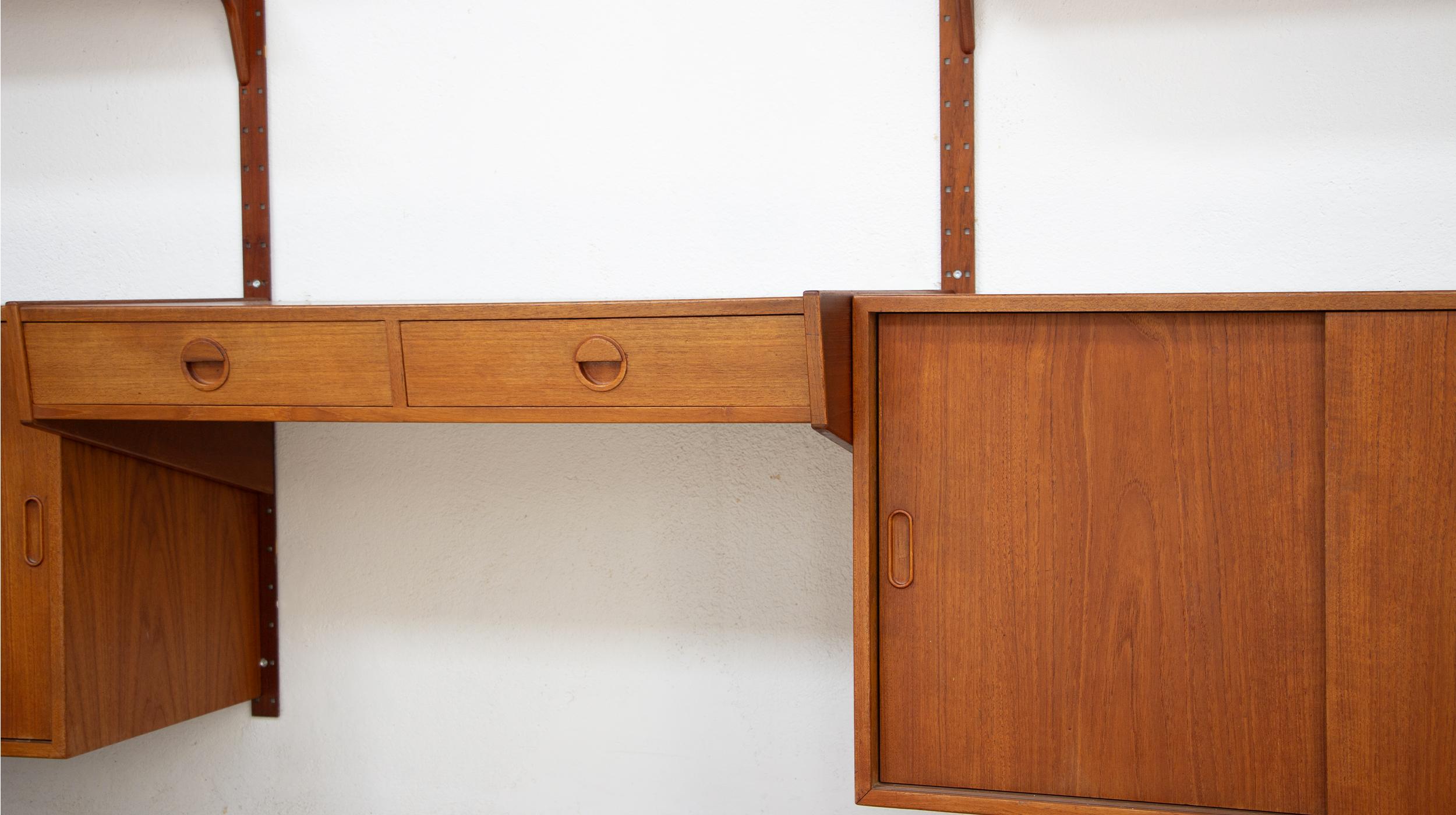 20th Century Danish wall unit by Rud Thygesen and Johnny Sorensen for HG