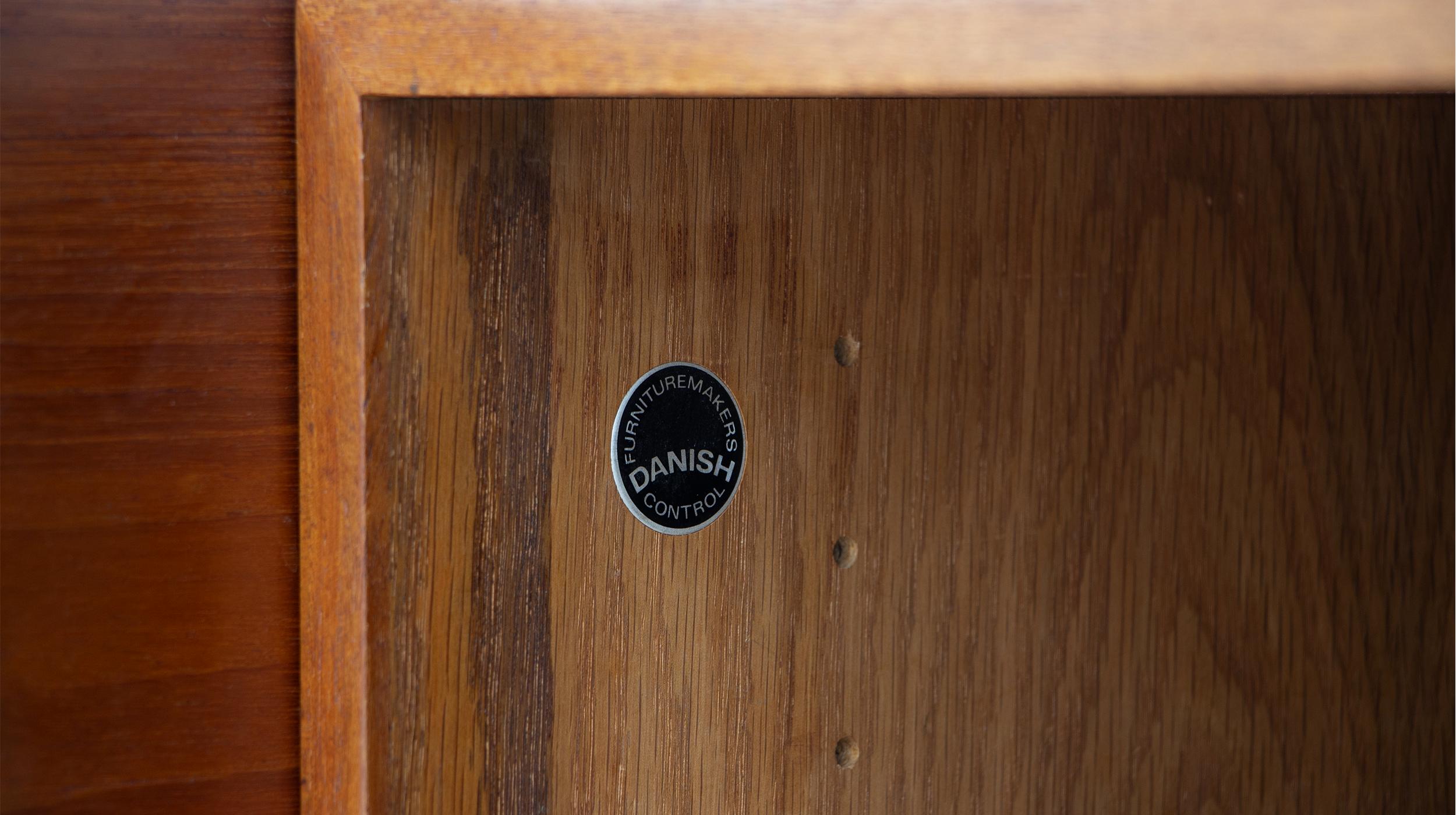 Teak Danish wall unit by Rud Thygesen and Johnny Sorensen for HG