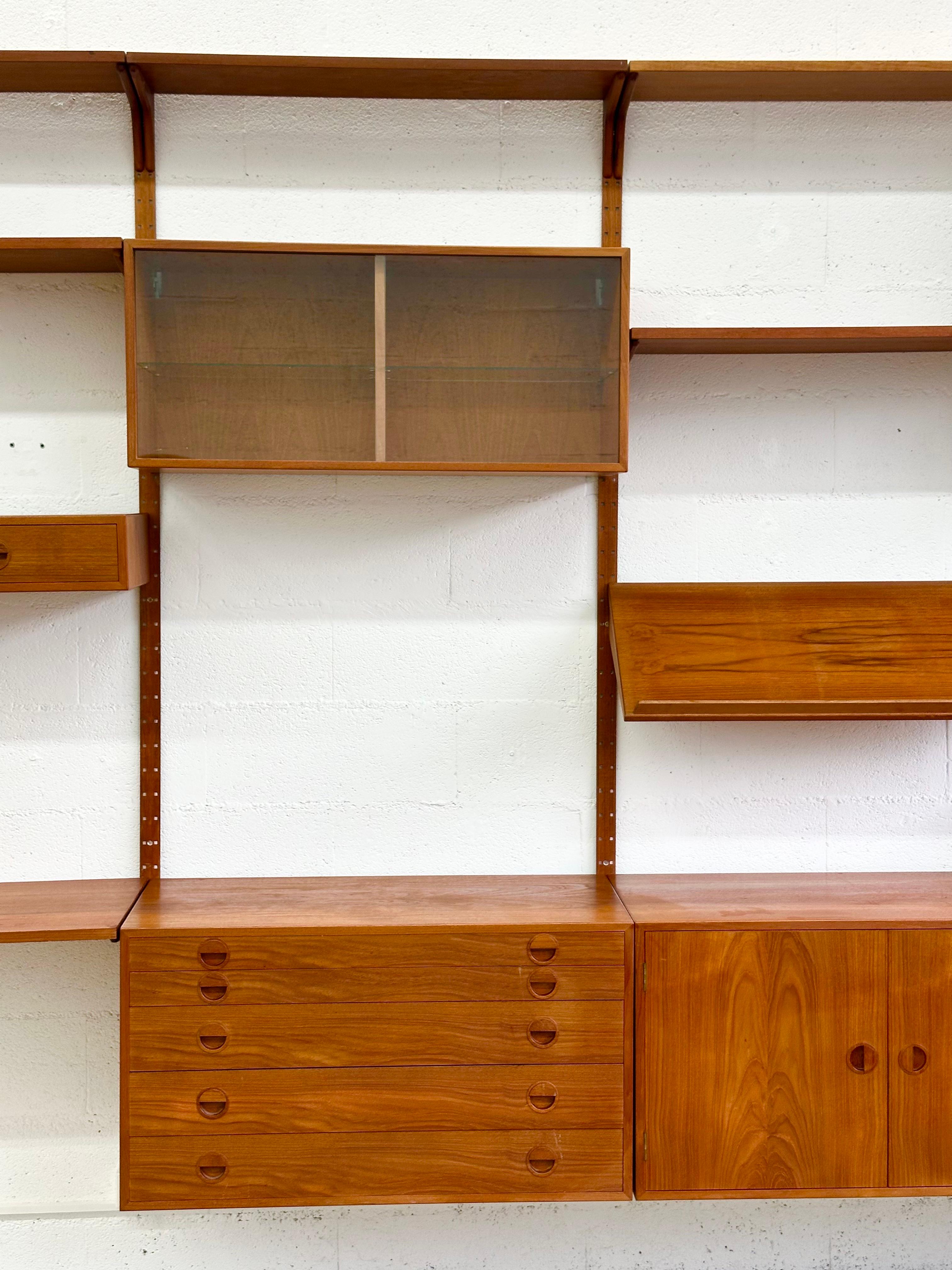 Scandinavian Modern Danish wall unit from Rud Thygesen and Johnny Sorensen for Hansen & Guldborg