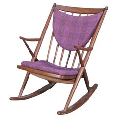 Danish Walnut Rocking Chair
