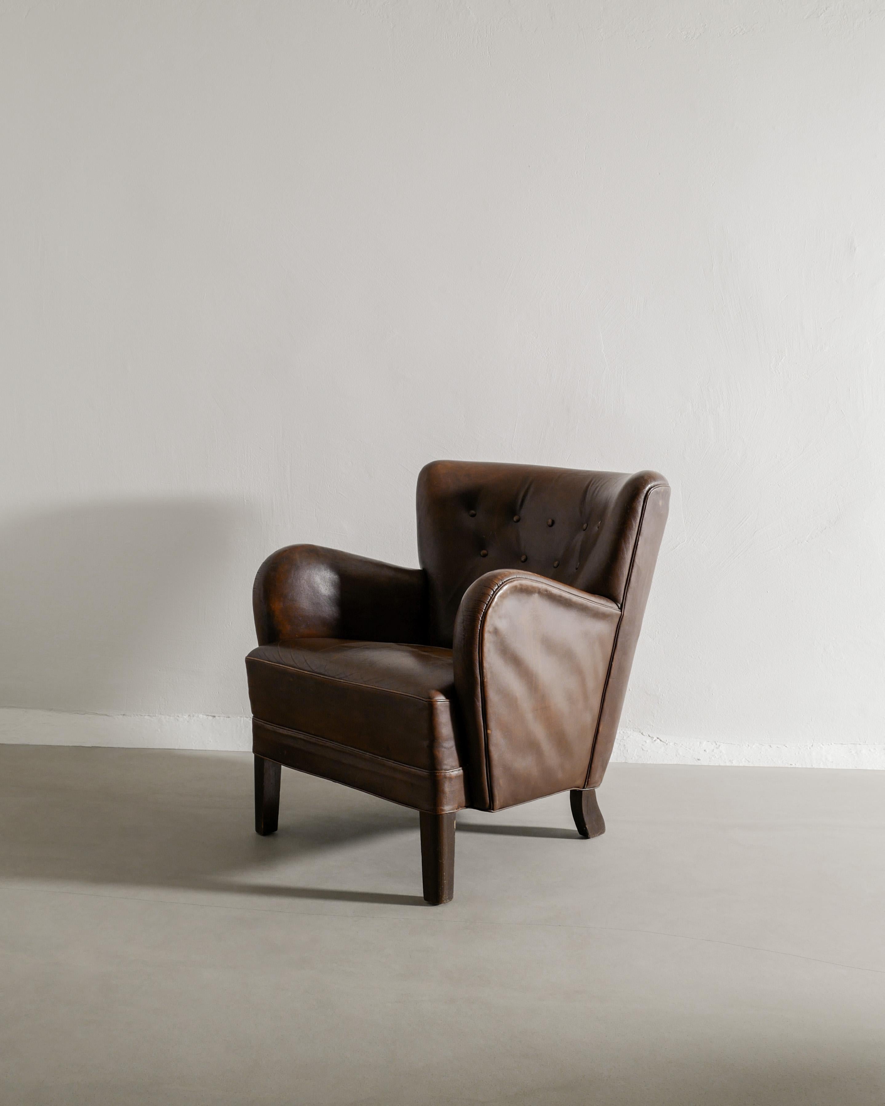 Scandinavo moderno Poltrona danese WIngback 