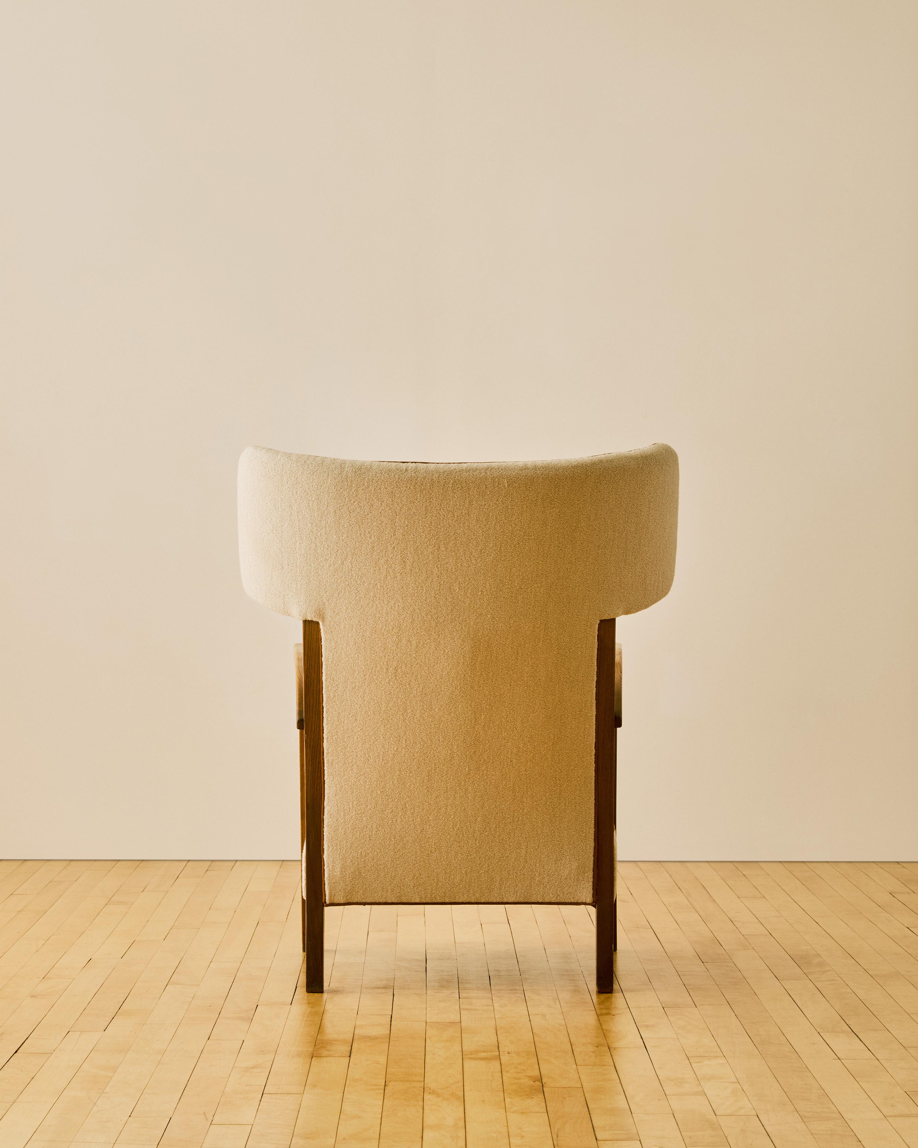 Sillón Danés Wingback Cashmere mediados del siglo XX en venta