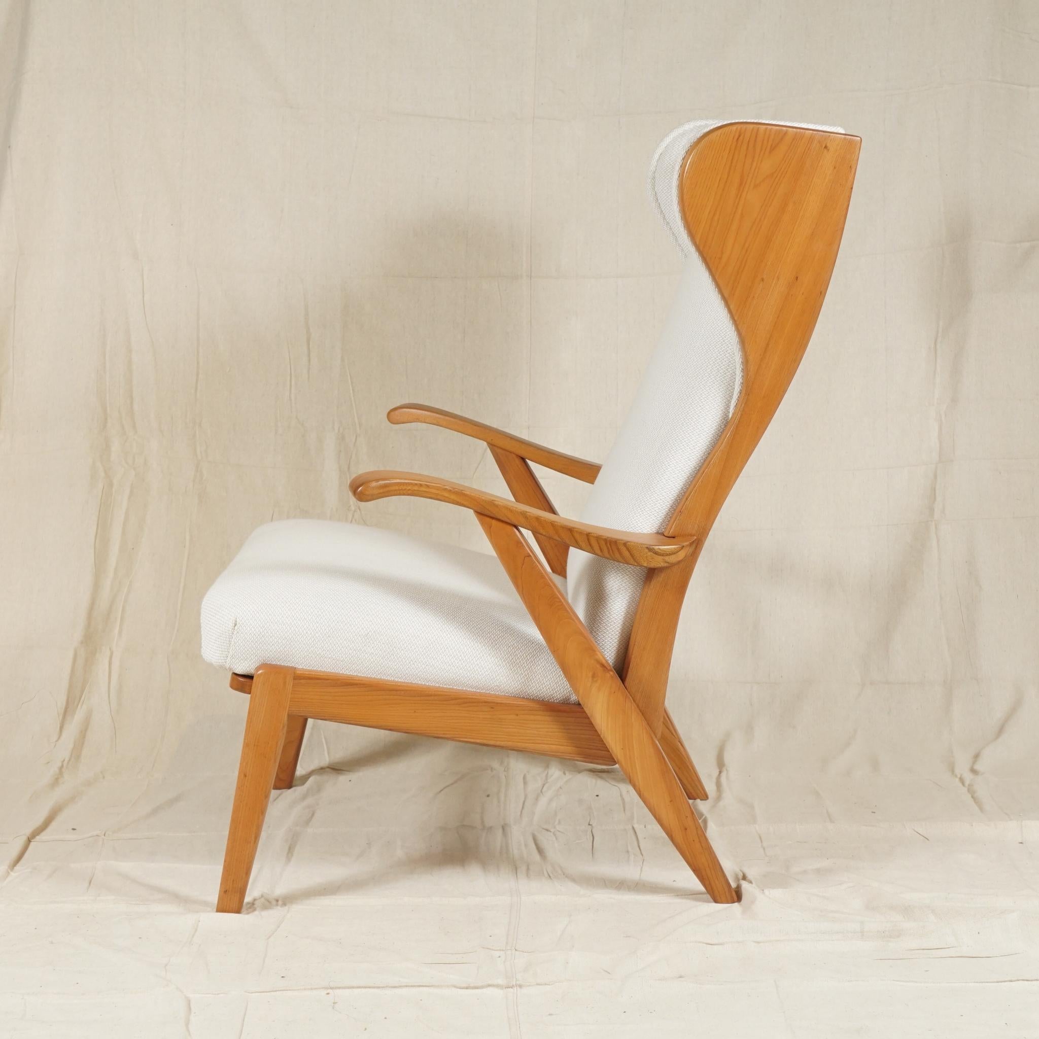 Scandinavian Modern Danish Wingback Chair by Søren Willadsen For Sale