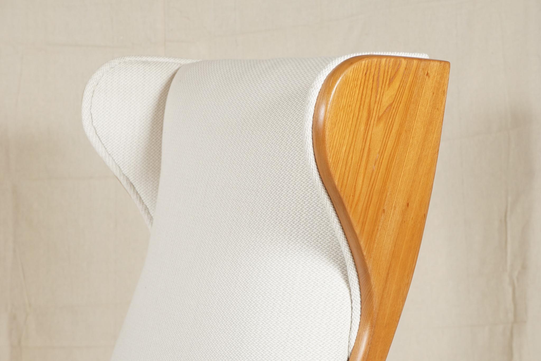20th Century Danish Wingback Chair by Søren Willadsen For Sale