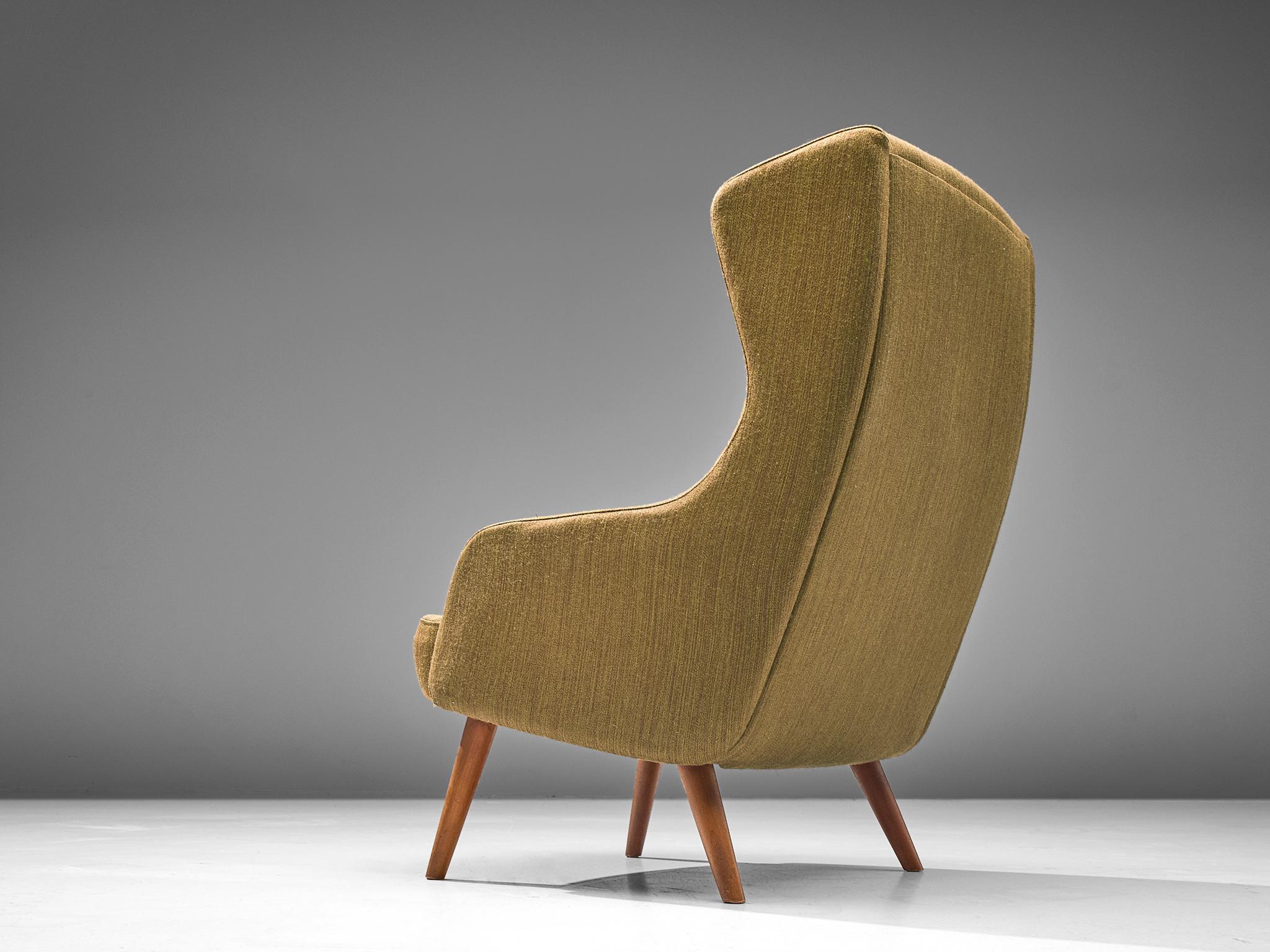 danish wing chair