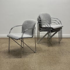 Danish Wire Chairs by Alfred Homann for Gispen/Labofa