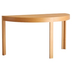 Tavolo consolle Demilune in Wood danese di Johnny Sørensen & Rud Thygesen per Botium