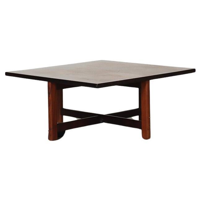 Danish Wood low coffee Table For Sale
