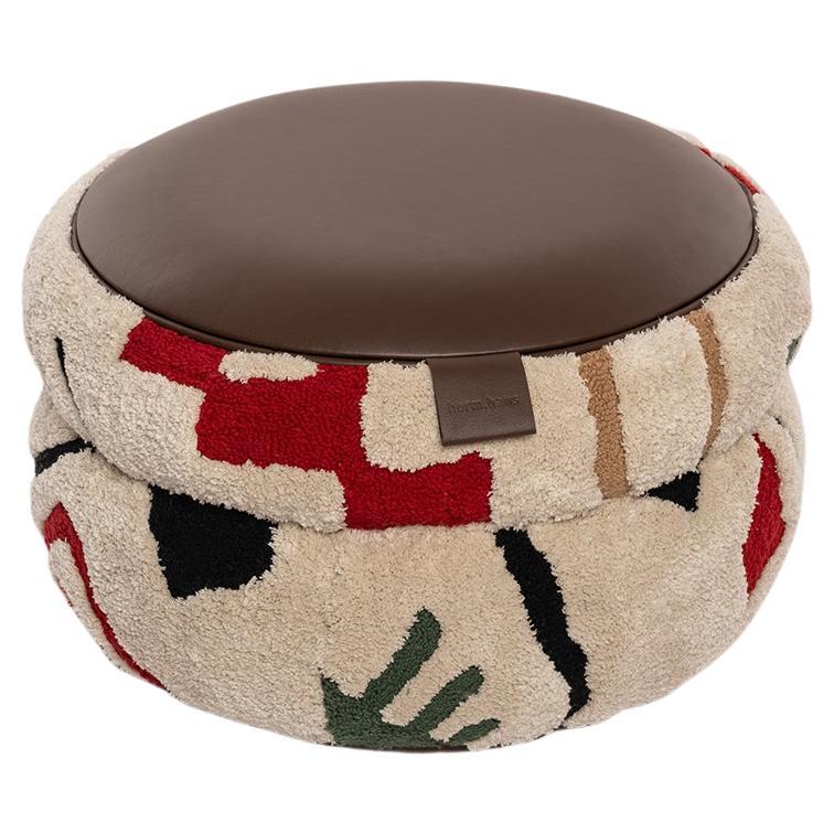 Dank Storage Pouffe Khana Colection by Hermhaus For Sale