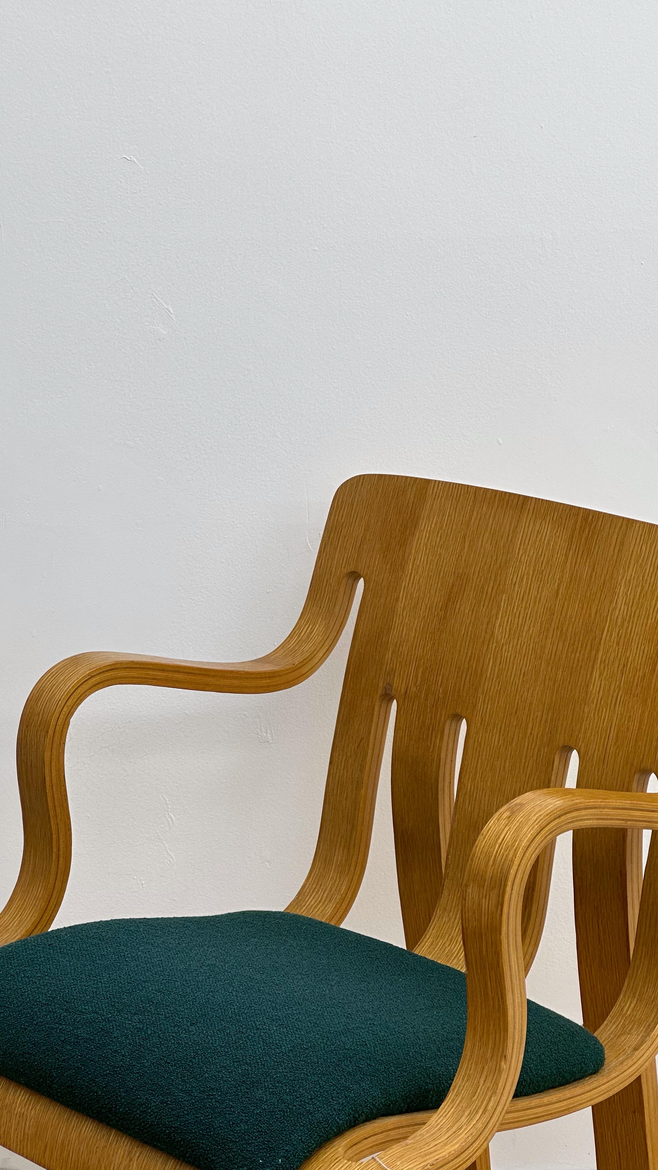 Fabric Danko Chair by Peter Danko For Sale