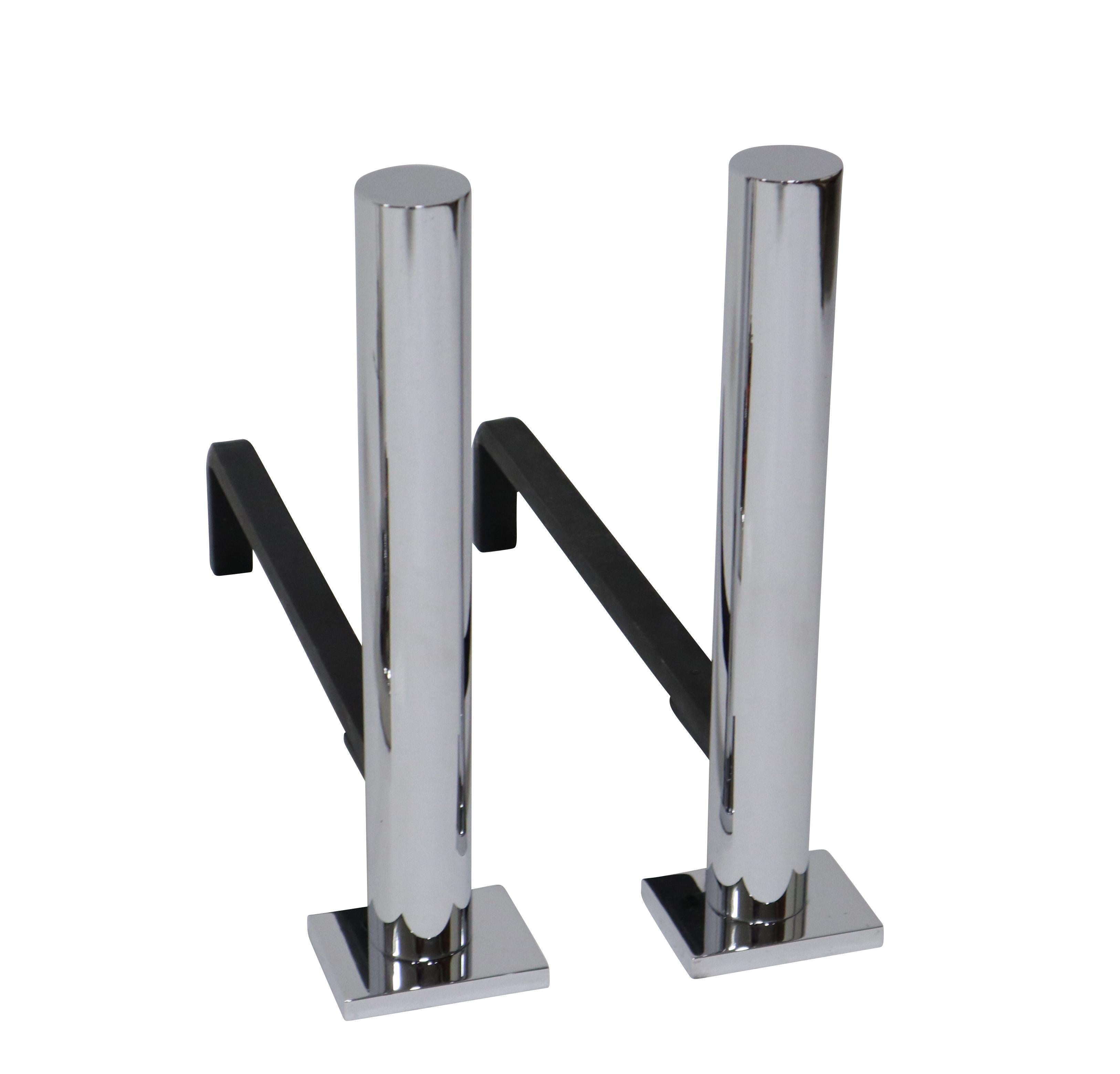American Danny Alessandro Postmodern Fireplace Tools and Andirons