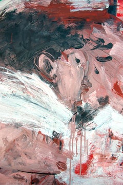 ABSTRACT Colors Artwork Body Forms Contemporary Artist Danny Avidan NEW Large