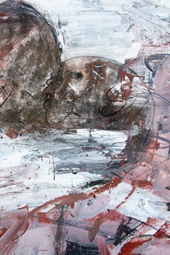 ABSTRACT Colors Artwork Body Forms Contemporary Artist Danny Avidan NEW Large