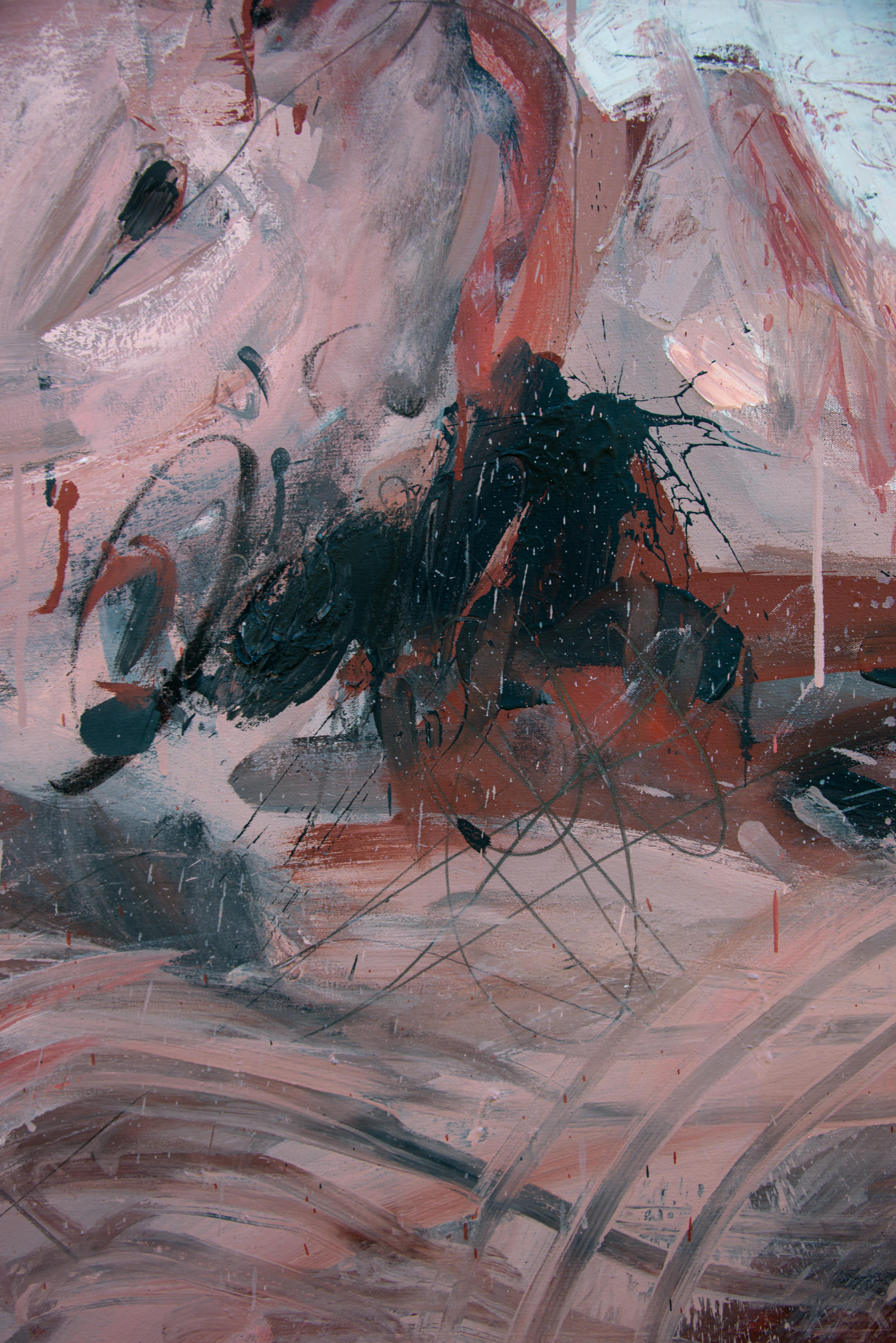 ABSTRACT Colors Opere d'arte Forme del corpo Artista contemporaneo Danny Avidan NUOVO Grande in vendita 3