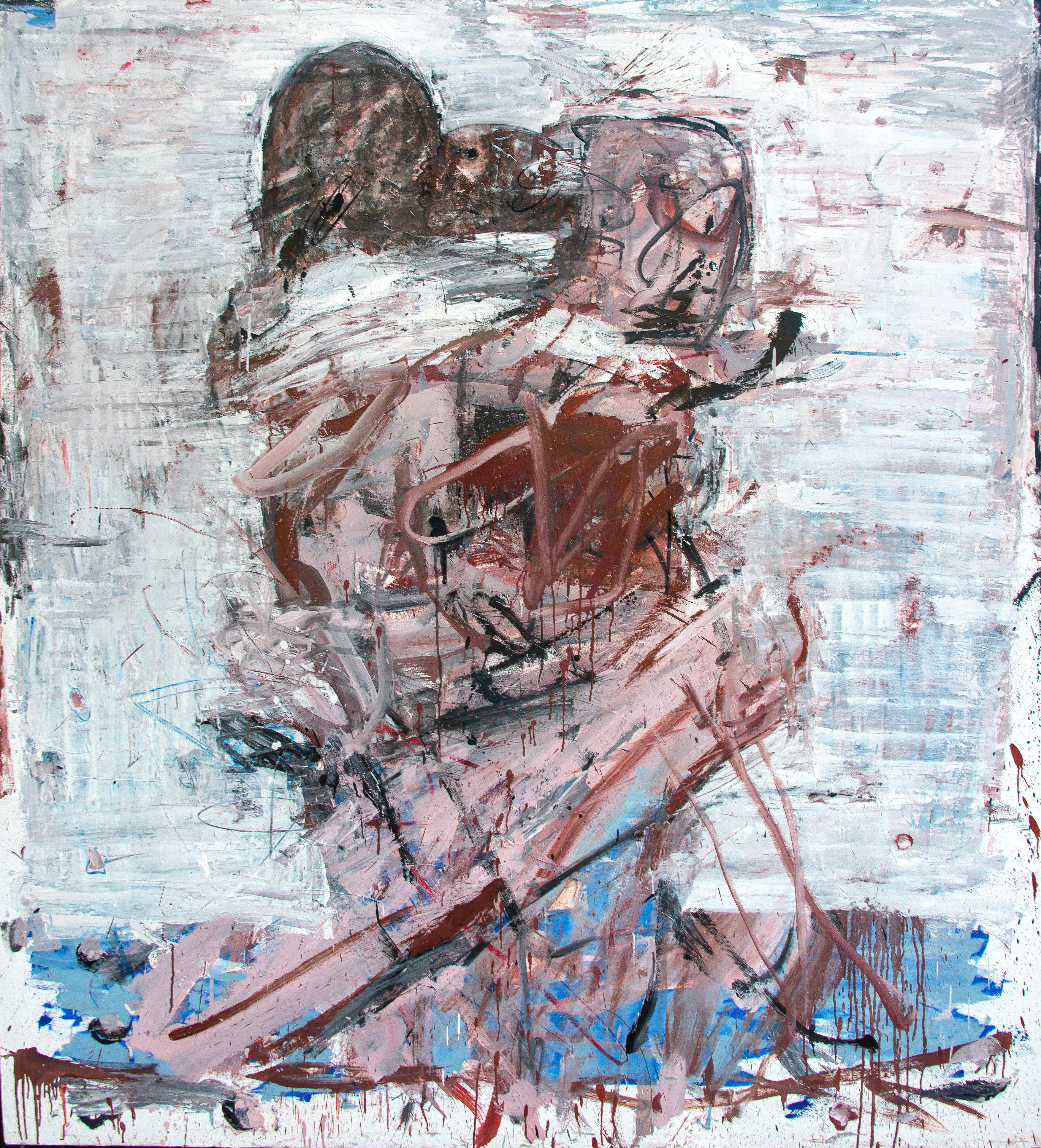 ABSTRACT Colors Opere d'arte Forme del corpo Artista contemporaneo Danny Avidan NUOVO Grande