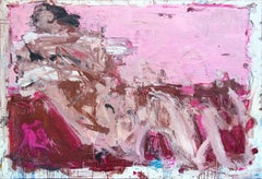 ABSTRACT Colors Artwork Body Forms Contemporary Artist Danny Avidan NEW Large