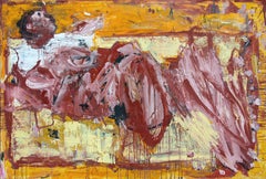 ABSTRACT Colors Artwork Body Forms Contemporary Artist Danny Avidan NEW Large
