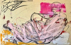ABSTRACT Colors Body Forms Contemporary Artist Danny Avidan NEW Large