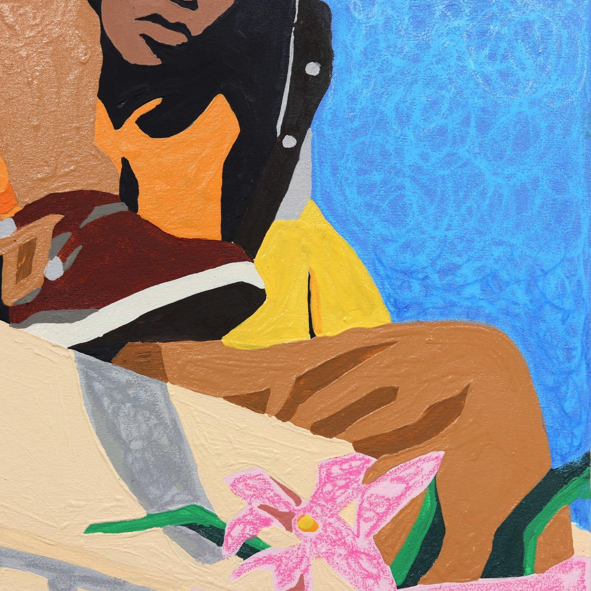 Die Kunstwerke von Danny Brown stellen eine enge Verbindung zwischen ihm und den verschiedenen Gemeinschaften in Los Angeles her. Brown kombiniert Kunstgeschichte, Streetwear-Trends und Pop-Art-Symbolik zu einem unverwechselbaren Stil, der sich