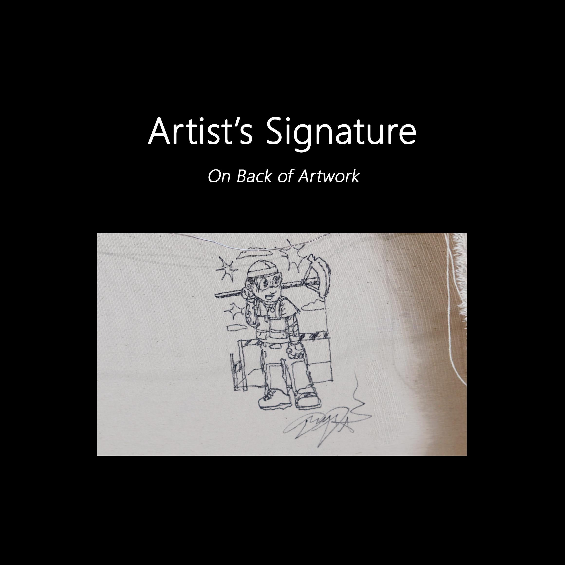 Pow Right in the Kisser - Zeitgenössische figurative Boxkunst in Farben getaucht im Angebot 6