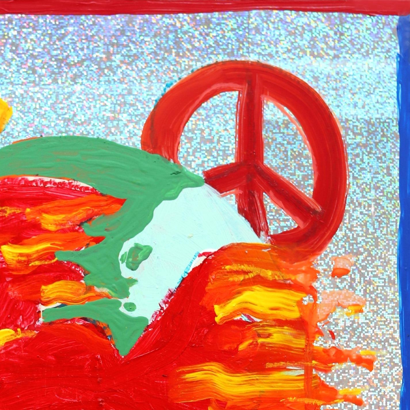 Still I Rise - Obra de Arte Figurativa Abstracta Contemporánea Original - Painting Arte callejero de Danny Brown
