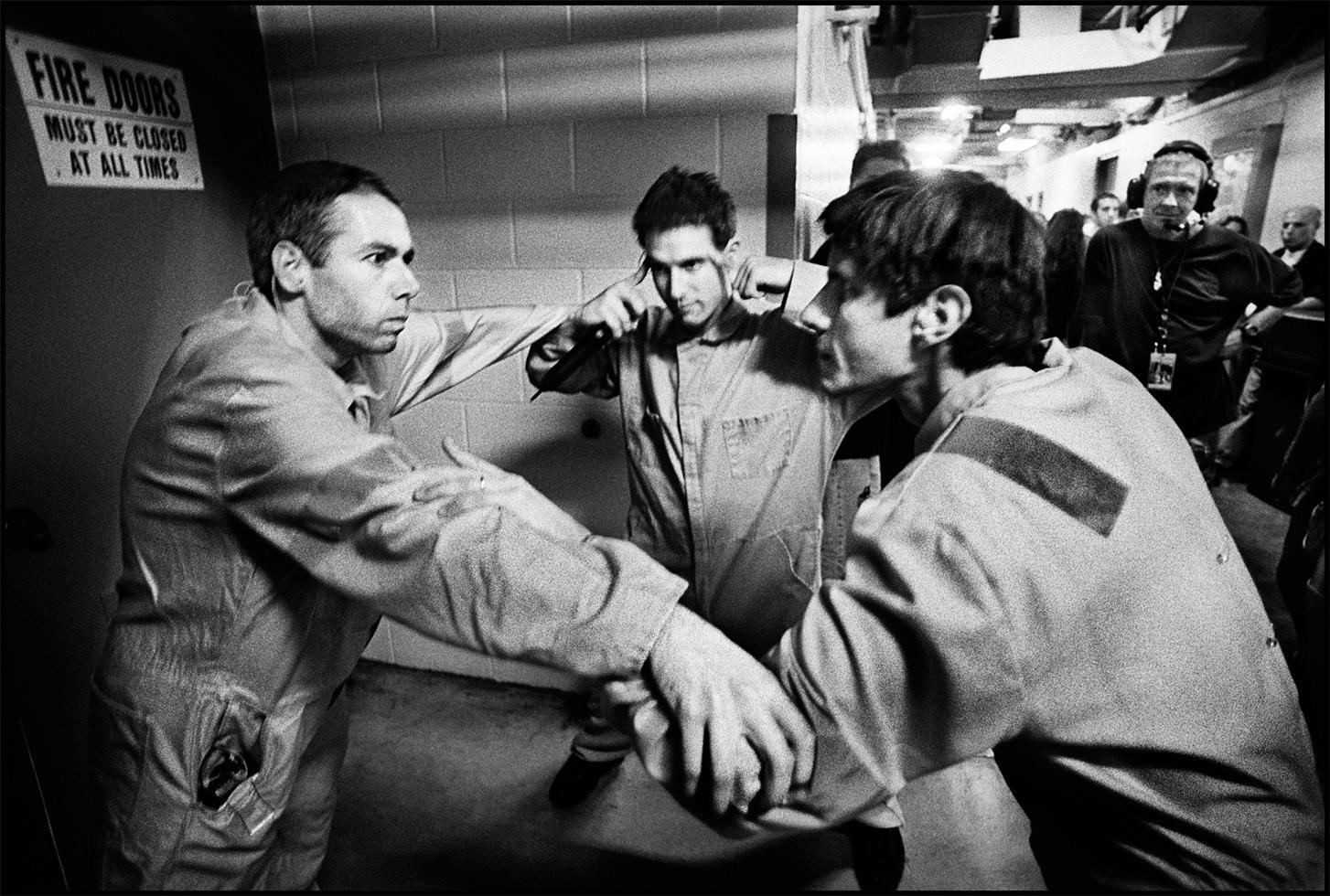Danny Clinch Black and White Photograph - Beastie Boys, Los Angeles, CA 1998