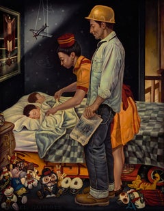 Freedom From Fear, Danny Galieote, (Based on Norman Rockwell's Four Freedoms)