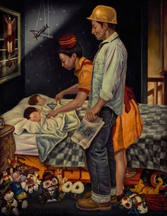 Freedom From Fear:: Danny Galieote:: (Basé sur les Quatre Libertés de Norman Rockwell)