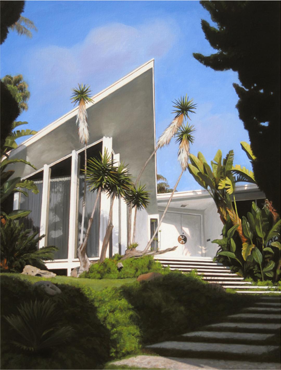 Landscape Painting de Danny Heller - Camino Moderno de San Diego