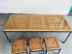 Danny Ho Fong Dinette Table and Six Stools