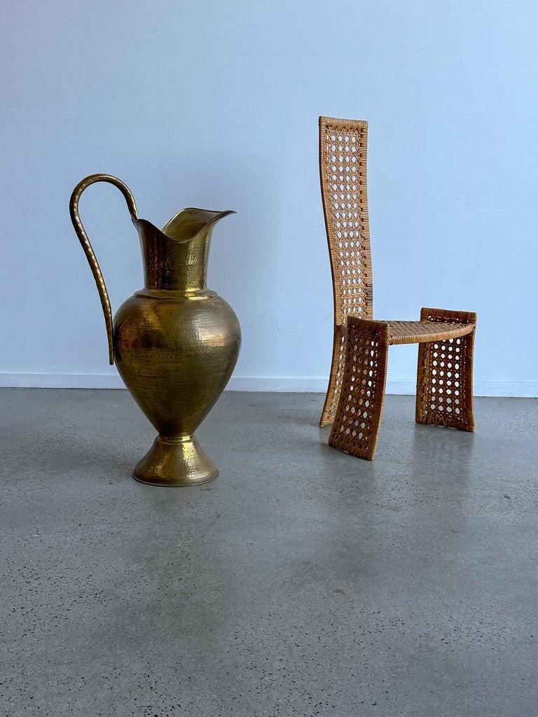 Danny Ho Fong per Tropi-cal Set di sei sedie in rattan in vendita 4