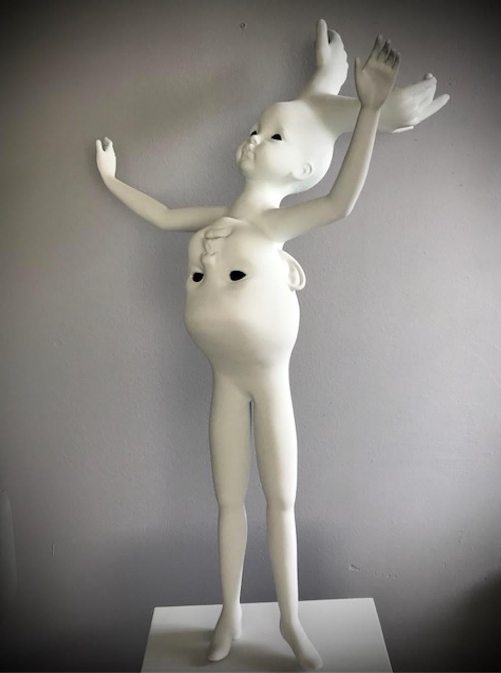 Danny Kaplan Figurative Sculpture - GAIA