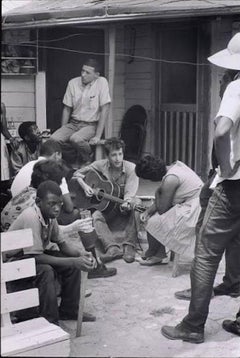 Bob Dylan dietro l'ufficio dello SNCC, Mississippi