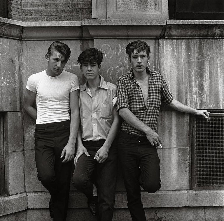Danny Lyon Portrait Photograph - Three Young Men