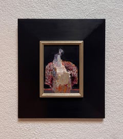 "Afternoon Glow" (2024) By Danny McCaw, Original Abstract Portrait Oil Painting