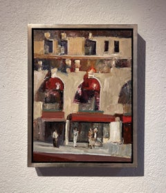 "Afternoon Shadows" by Danny McCaw (2024) Urban Oil Painting