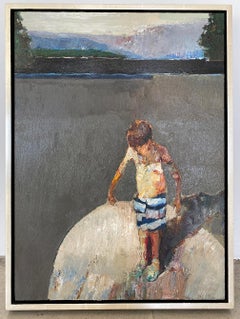 Boy on Rock