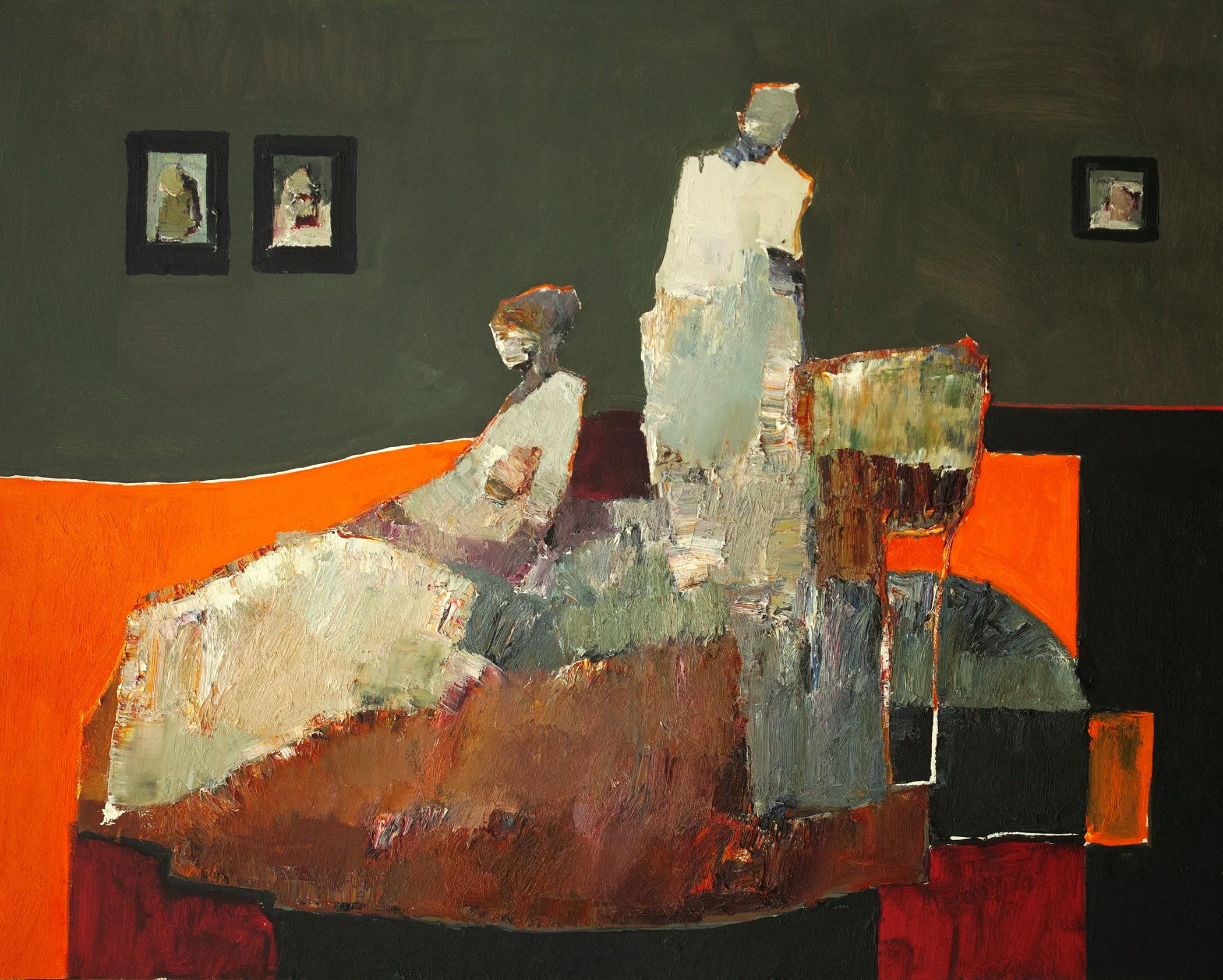 "Formas cotidianas" de Danny McCaw (2024) Figuras abstractas, Pintura al óleo