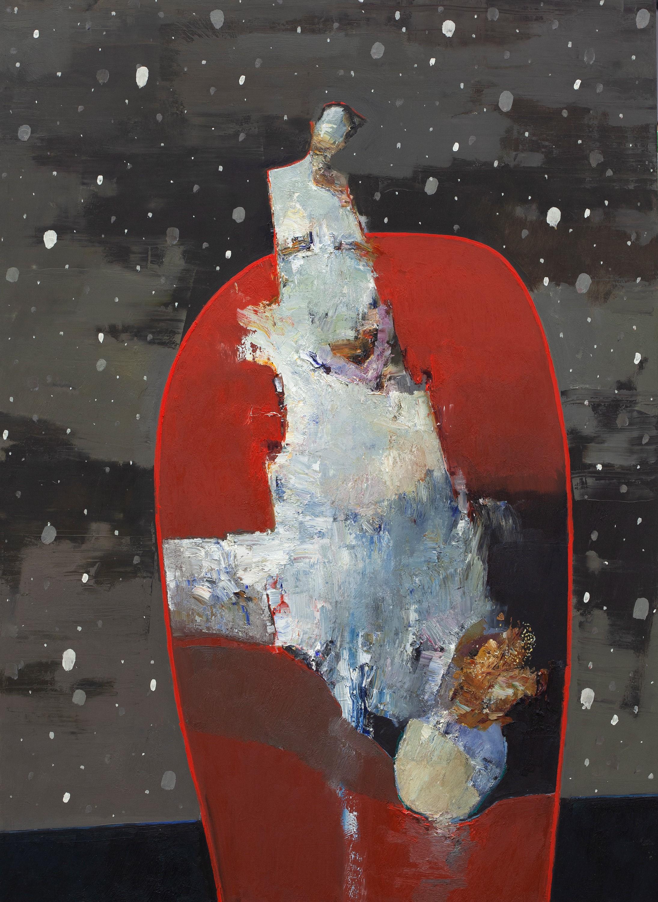 Abstract Painting Danny McCaw - La peinture à l'huile "Reverie"