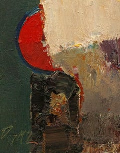 "Rich to Grey" (2024) By Danny McCaw, Original Abstract Portrait Oil Painting